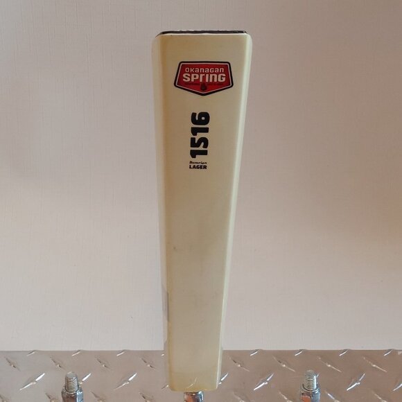 LARGE Okanagan Spring Tap Handle Colour Scale Golden Bavarian Lager Since 1516 - Picture 5 of 9
